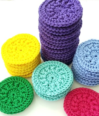 Beautiful Handmade Crochet Kitchen Scrubbies - image1